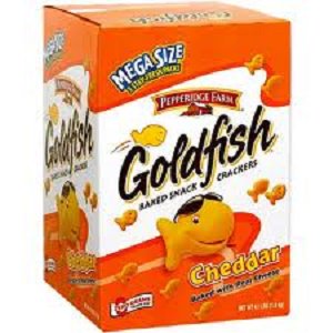 gold fish snacks flavors